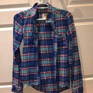 plaid shirt from hollister!!